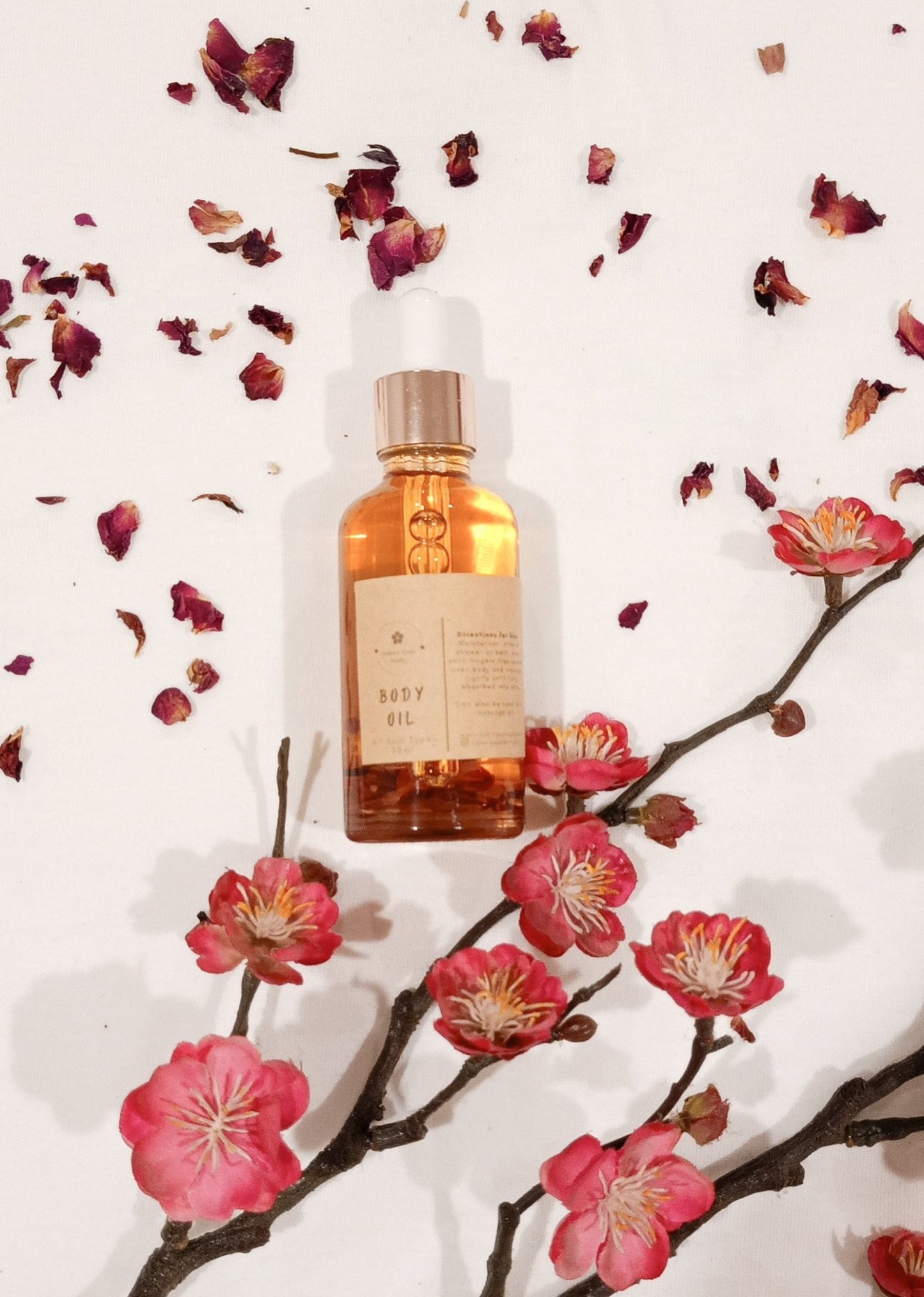 Botanical Body Oil - Sakura Soap Studio